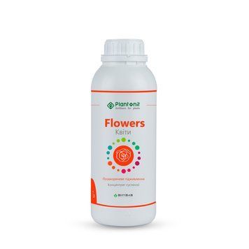 Добриво Plantonit Flowers (Квітка) 1 л, для підживлення квітів фото
