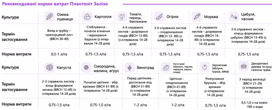 Добриво Plantonit Fe (Залізо) 5 л, при нестачі заліза фото